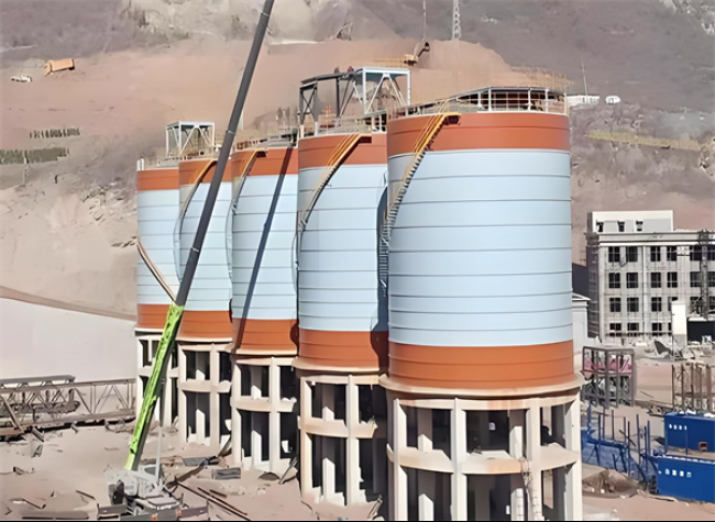 邕宁高架钢板仓